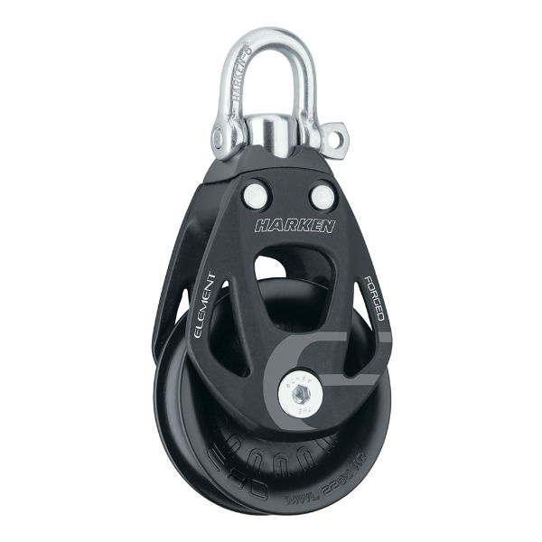 Harken Element 80mm Einfachblock mit Wirbel H6290