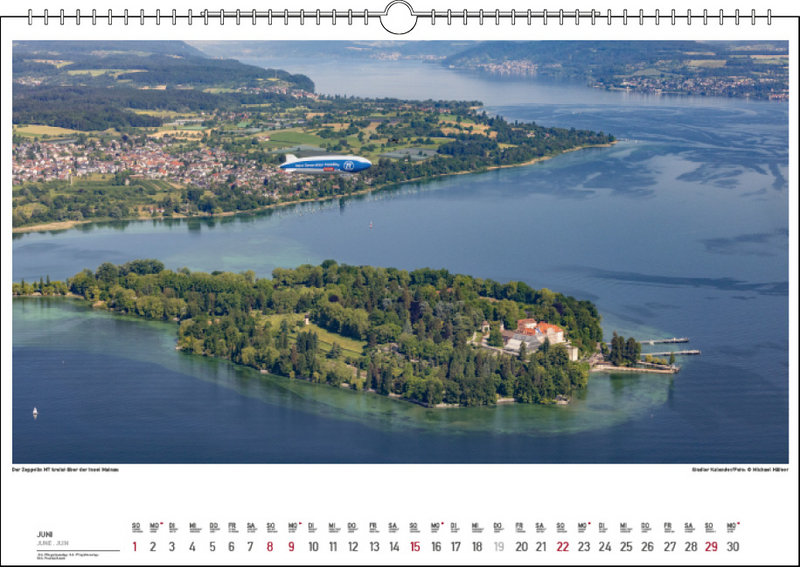 Grenzenlos Bodensee 2025, Kalender Stadler Verlag