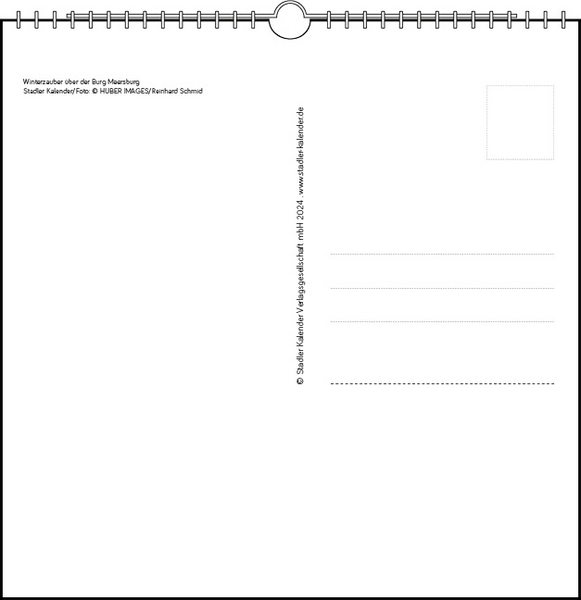 Östlicher Bodensee 2025, Tischkalender Stadler Verlag Kopie