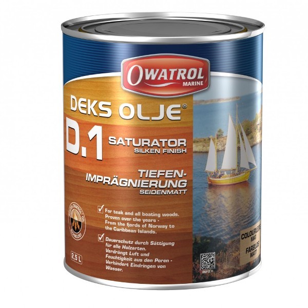 Owatrol Deks Olje - D.1 Tiefenimprägnierung seidenmatt 2,5 Liter