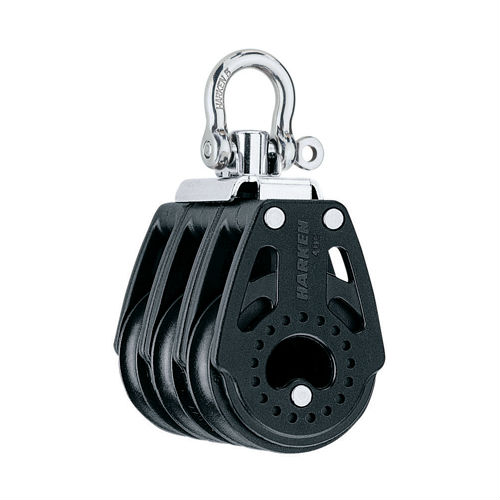 Harken 40mm Carbo AirBlock dreifach mit Wirbel H2640