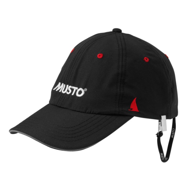 MUSTO fast dry Crew Cap schwarz