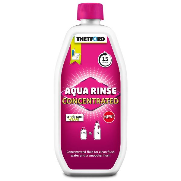 THETFORD Aqua Rinse Concentrated - Spülwasserzusatz für mobile Toiletten 750 ml