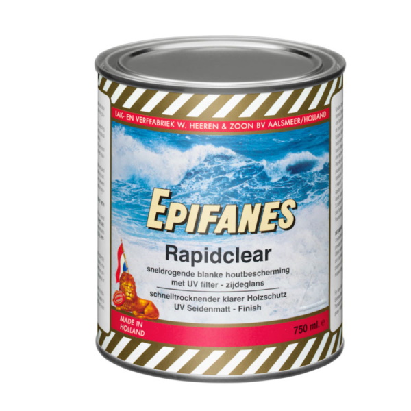 Epifanes Rapidclear 750 ml - schnelltrocknender matter Öllack