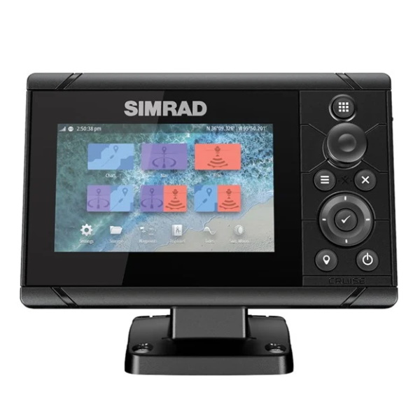 Simrad Cruise 5 mit Basiskarte und 83/200-Schwinger