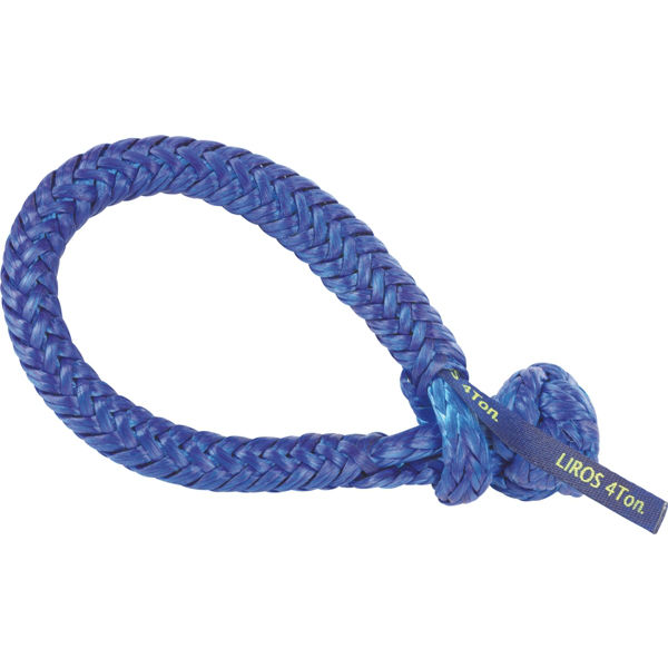 LIROS XTR Soft-Schäkel 4 t, blau