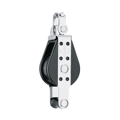 Harken 38mm Big BulletBlock mit Wirbel und Hundsfott H169