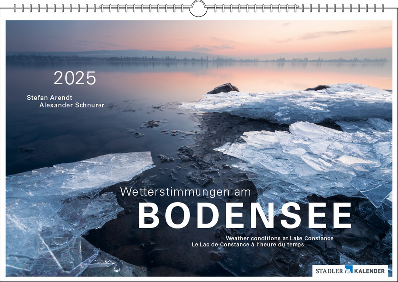 Wetterstimmungen am Bodensee 2025, Kalender Stadler Verlag