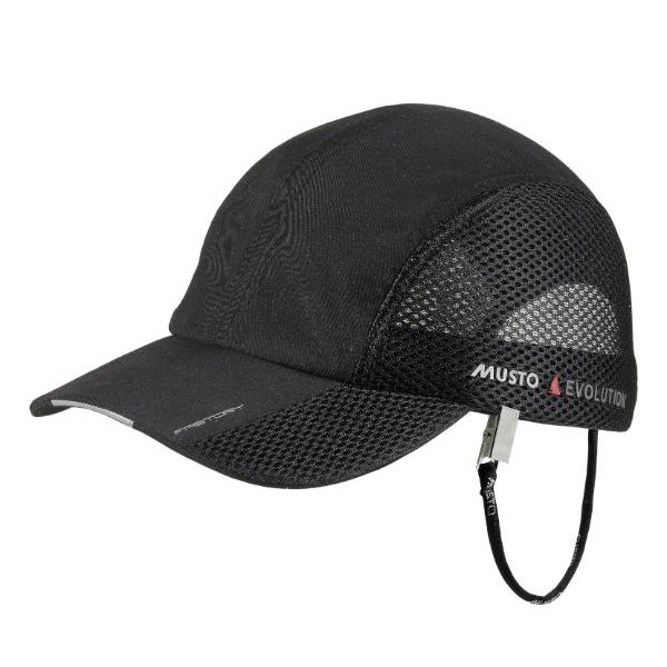 MUSTO fast dry Technical Cap schwarz