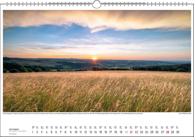 Wetterstimmungen am Bodensee 2025, Kalender Stadler Verlag