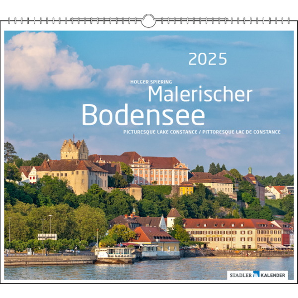 Malerischer Bodensee 2025. 31 x 35 cm, Stadler Verlag