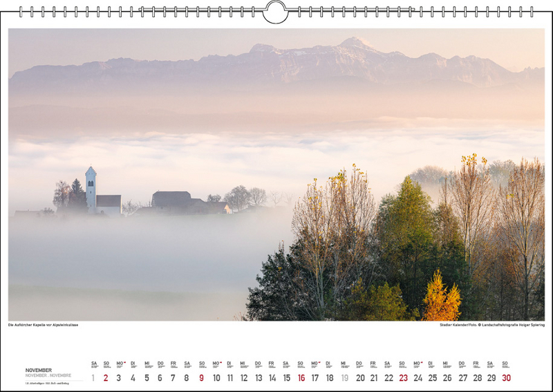 Malerischer Bodensee 2025, 48 x 33 cm, Kalender Stadler Verlag