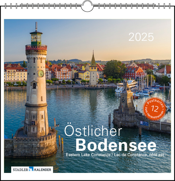 Östlicher Bodensee 2025, Tischkalender Stadler Verlag Kopie